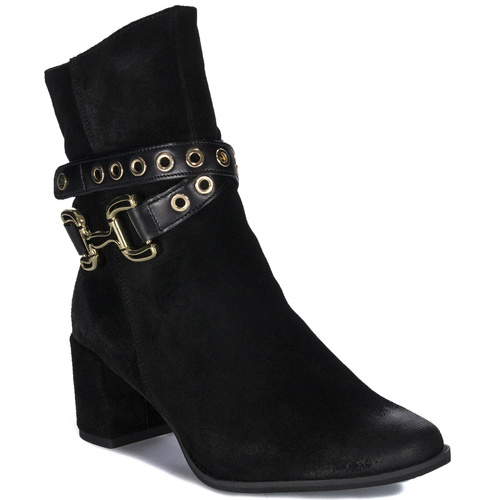 Maciejka Black Women's Boots 06679-01/00-7