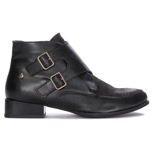 Maciejka Black Women's Boots 06696-01/00-8