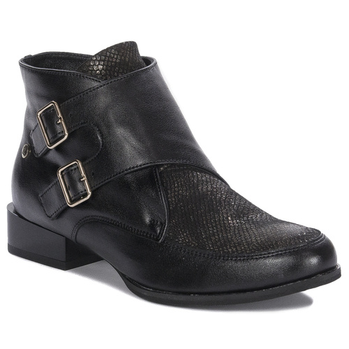 Maciejka Black Women's Boots 06696-01/00-8