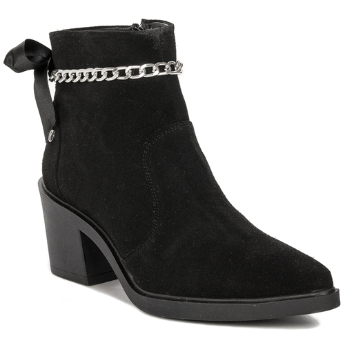 Maciejka Black women's suede leather Boots