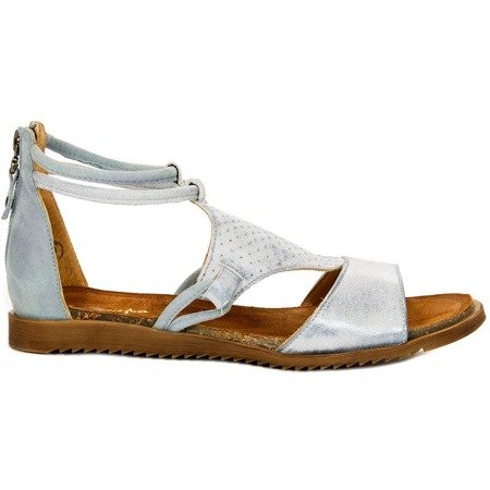 Maciejka Blue Sandals 03691-34/00-5 