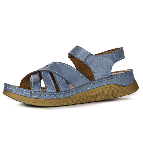 Maciejka Blue Sandals L4497-06/00-1