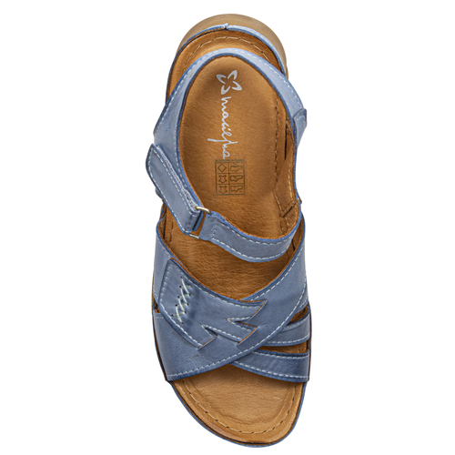 Maciejka Blue Sandals L4497-06/00-1