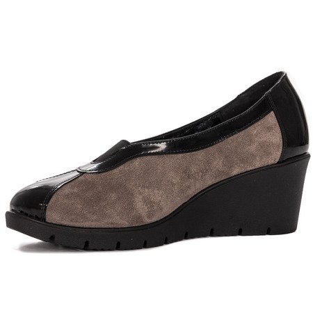 Maciejka Brown Flat Shoes 04342-02/00-7