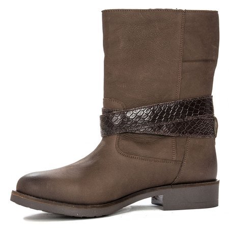 Maciejka Brown Knee-high Boots