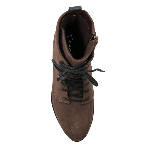 Maciejka Brown Leather Boots 05681-02/00-3