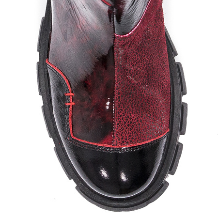 Maciejka Burgundy 2 Boots 05137-33/00-7