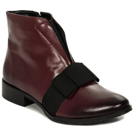 Maciejka Burgundy Boots 02702-23/00-3