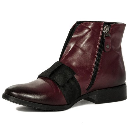 Maciejka Burgundy Boots 02702-23/00-3