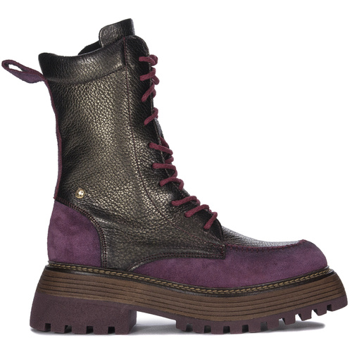 Maciejka Burgundy Boots 06685-23/00-8