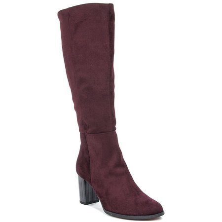 Maciejka Burgundy Knee-High Boots