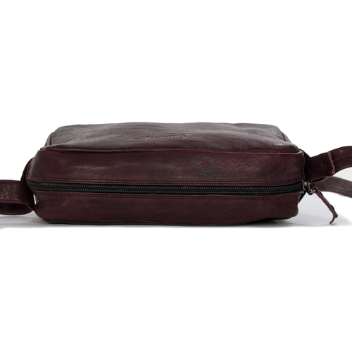 Maciejka Burgundy Leather Women's bag