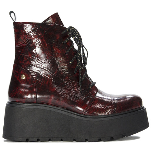 Maciejka Burgundy Women's Boots