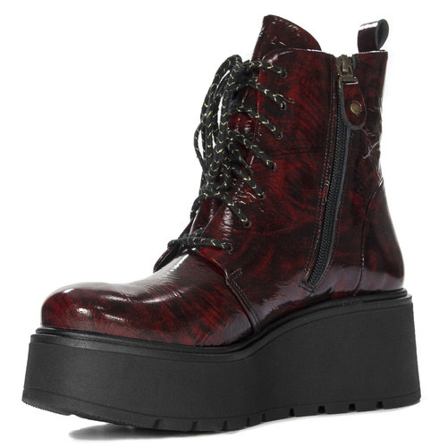 Maciejka Burgundy Women's Boots