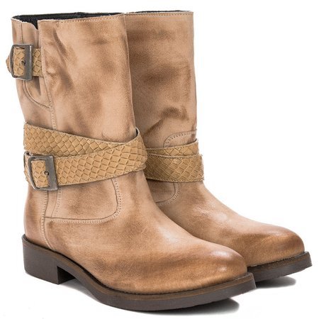 Maciejka Camel Knee-high Boots