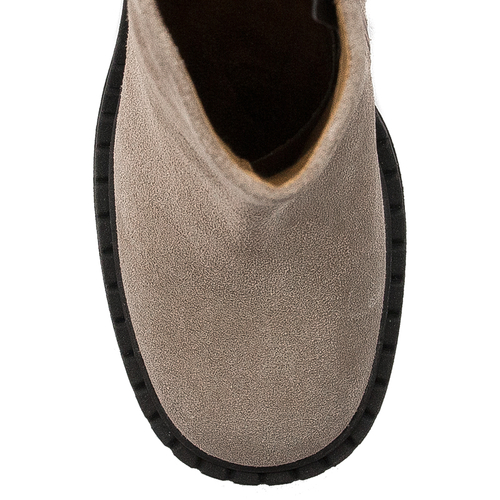 Maciejka Dark Beige Boots 05779-10/00-6