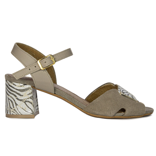 Maciejka Dark Beige Sandals 04120-10/00-5