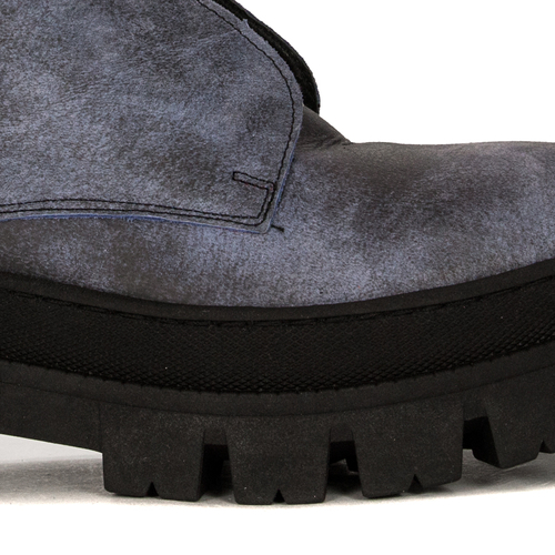 Maciejka Dark Blue & Black Boots 05693-06/00-3