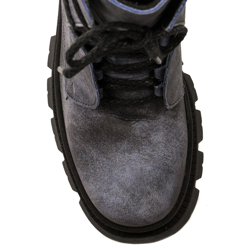 Maciejka Dark Blue & Black Boots 05693-06/00-3