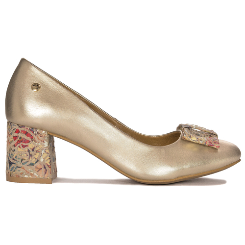 Maciejka Gold Pumps 3356A-25/00-1