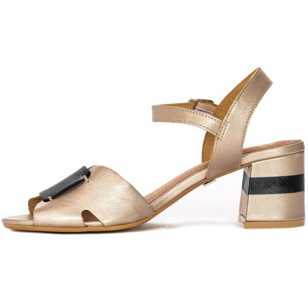 Maciejka Gold Sandals 04120-25/00-5