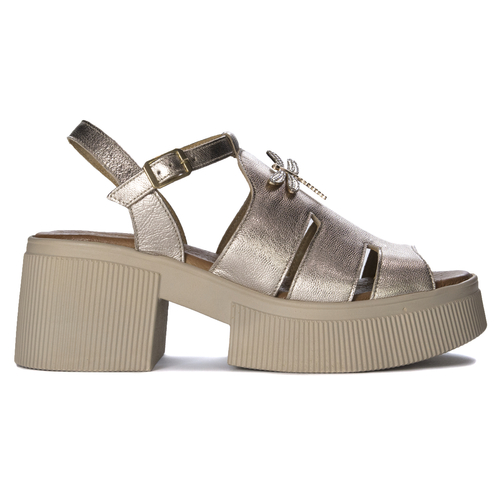 Maciejka Gold Sandals 06548-25/00-5