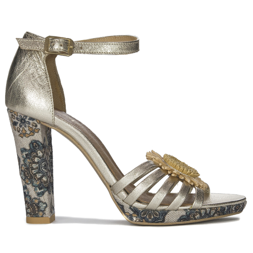 Maciejka Gold Sandals 06620-25/00-5