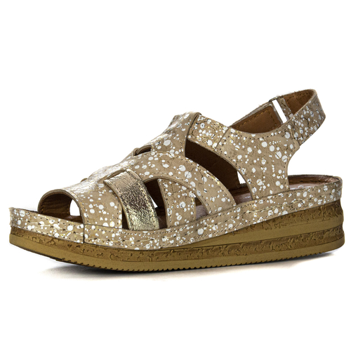 Maciejka Gold Sandals L4490-25/00-1