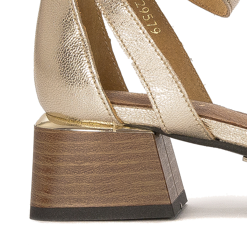 Maciejka Gold Women's Sandals 05177-25/00-5