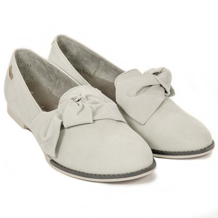 Maciejka Gray Flat Shoes 02896-03/00-5