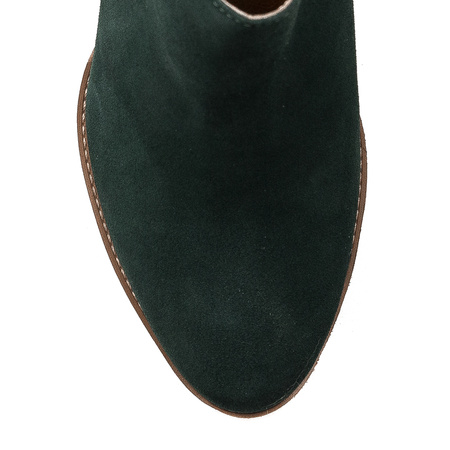 Maciejka Green+Beige Boots 04091-19/00-5