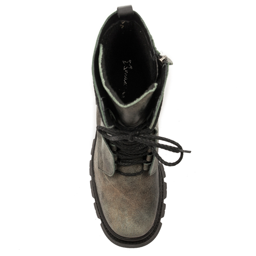 Maciejka Green Boots 05693-09/00-3