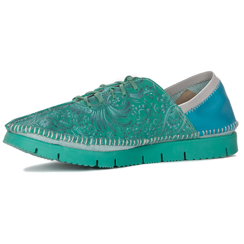 Maciejka Green Low Shoes 05873-09/00-1