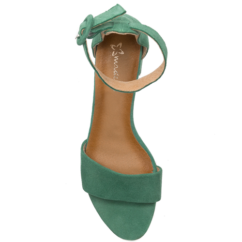 Maciejka Green Sandals 04141-09/00-5