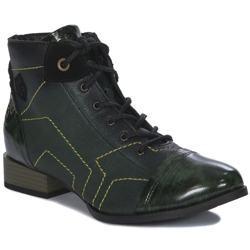 Maciejka Green Women's Boots 06563-09/00-8