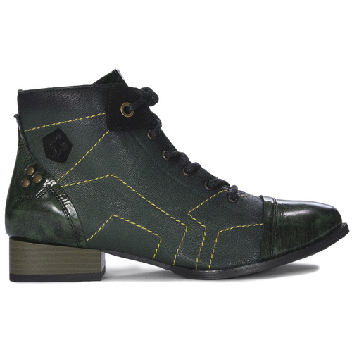 Maciejka Green Women's Boots 06563-09/00-8