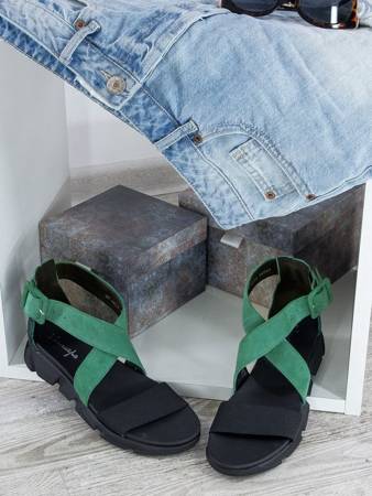 Maciejka Green women's Sandals