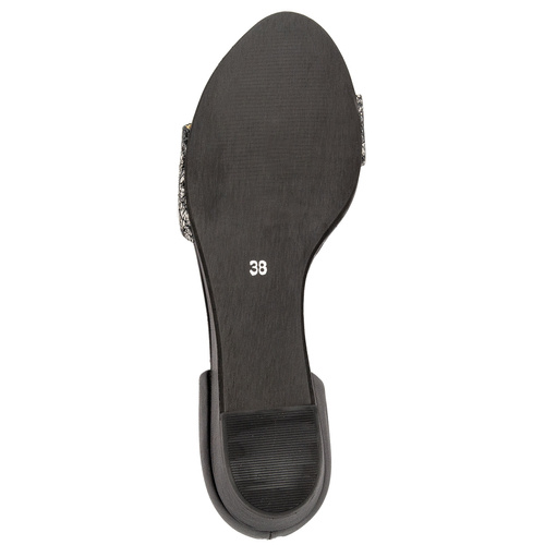 Maciejka Leather Black Women's Sandals 