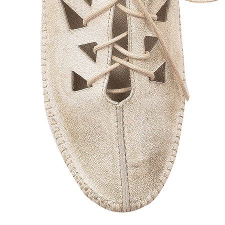 Maciejka Light Beige Low Shoes
