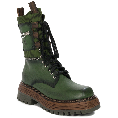 Maciejka Light Green Boots 05312-09/00-6