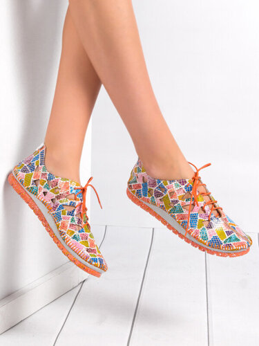 Maciejka Light Multicolor Low Shoes