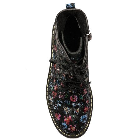 Maciejka Multicolor Flowers Boots 01609-12/00-3 