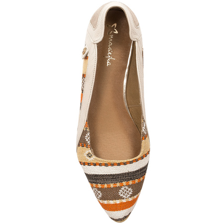 Maciejka Navy Beige Ballerina 05917-17/00-1