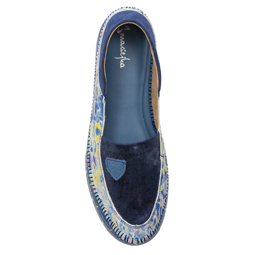 Maciejka Navy Blue Ballerina Shoes 05434-17/00-5