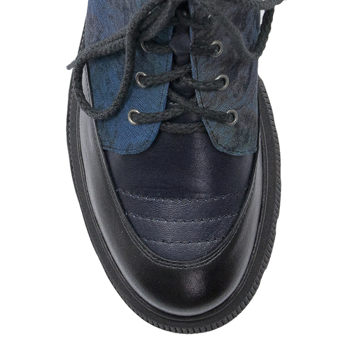 Maciejka Navy Blue Boots 05564-17/00-7