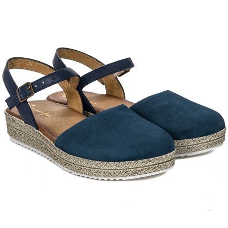 Maciejka Navy Blue Sandals 03065-17/00-5