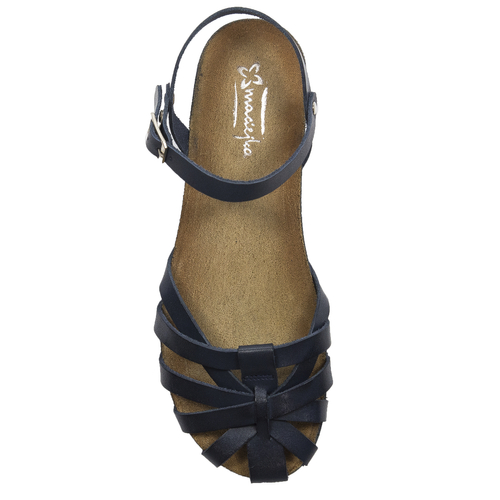 Maciejka Navy Blue Sandals 03074-17/00-0