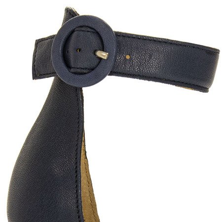 Maciejka Navy Blue Sandals 04235-17/00-5