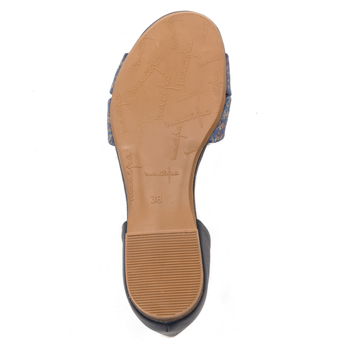 Maciejka Navy Sandals 03615-60/00-5 