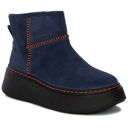 Maciejka Navy Snow Boots 06257-17/00-4